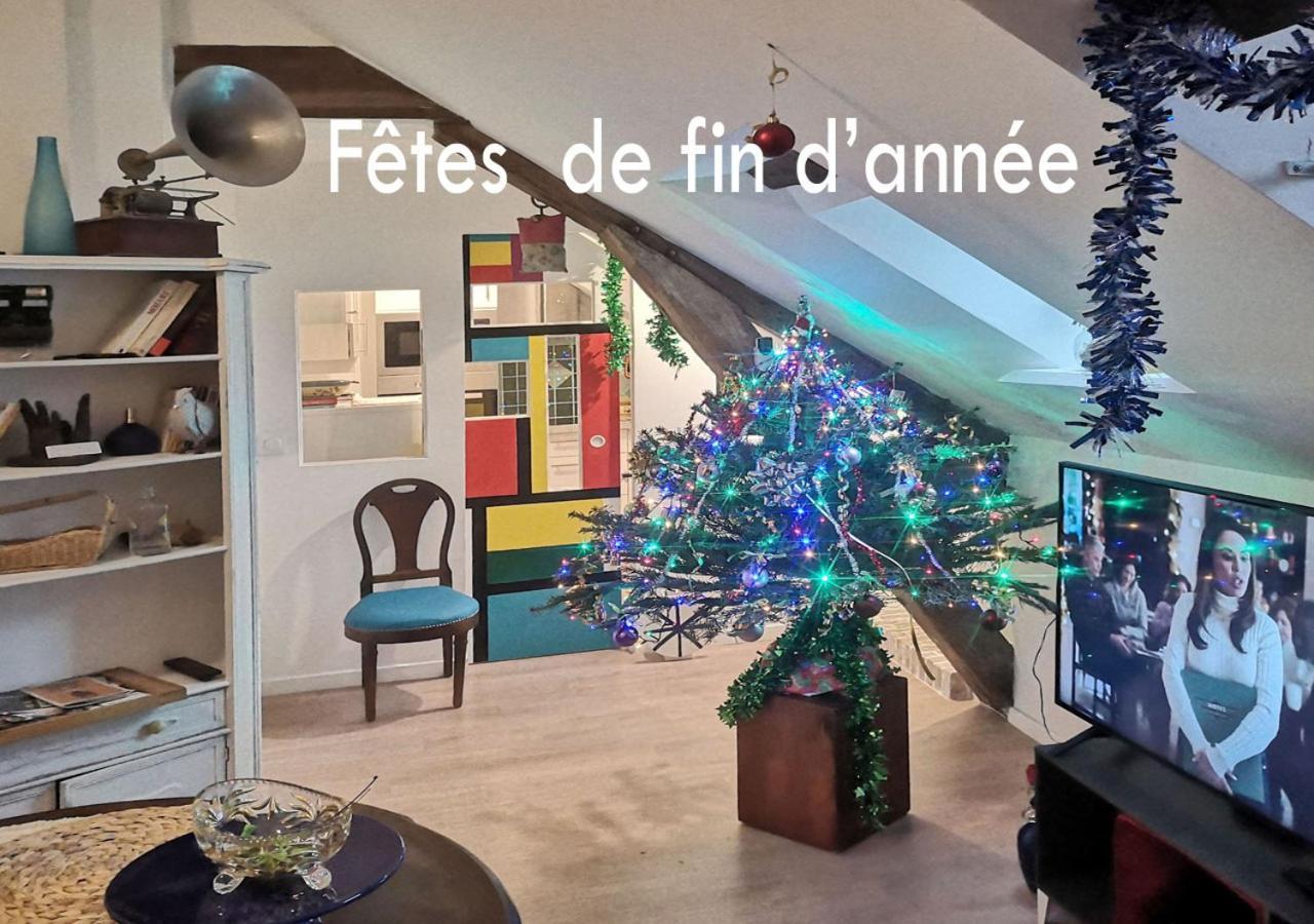Atelier D'Art - Vue Panoramique Leilighet Moret-sur-Loing Eksteriør bilde